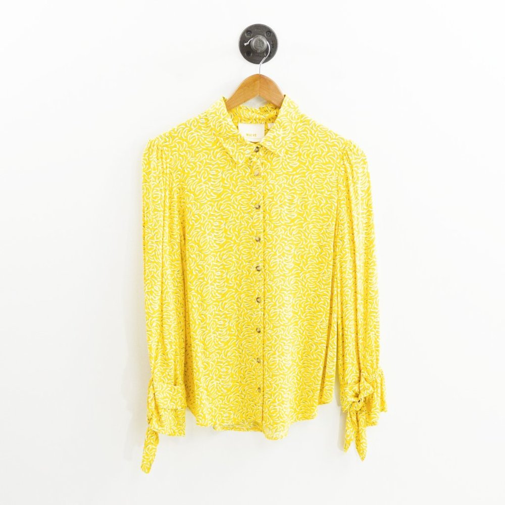 Maeve x Anthropologie Print Button Down Shirt #194-52
